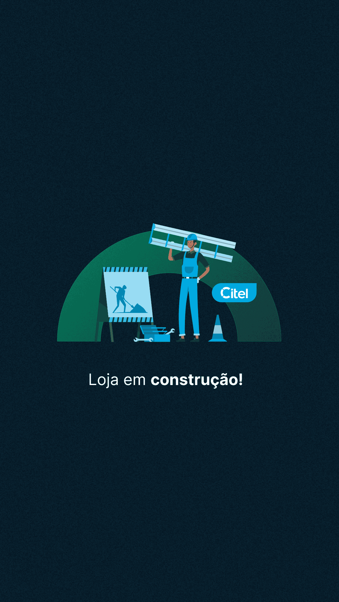 Estamos trabalhando para melhorar a loja